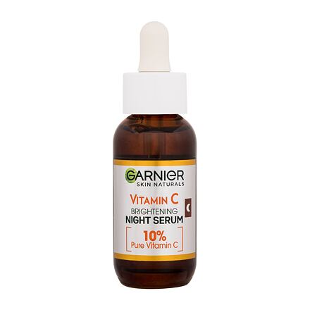 Garnier Skin Naturals Vitamin C Brightening Night Serum dámské rozjasňující noční pleťové sérum 30 ml pro ženy