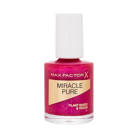 Max Factor Miracle Pure pečující lak na nehty 12 ml odstín růžová