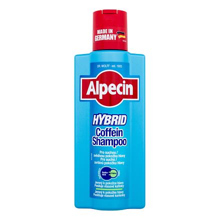 Alpecin Hybrid Coffein Shampoo pánský šampon proti padání vlasů pro suchou a citlivou pokožku 375 ml pro muže