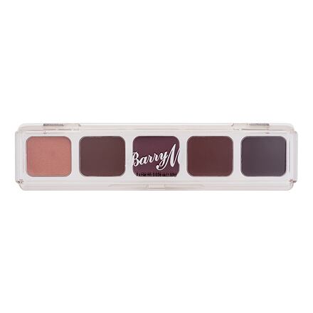 Barry M Cream Eyeshadow Palette paletka krémových očních stínů 5.1 g odstín červená
