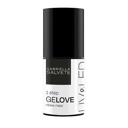Gabriella Salvete GeLove UV & LED zapékací gelový lak na nehty 8 ml odstín bílá