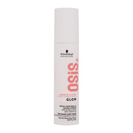 Schwarzkopf Professional Osis+ Glow Frizz Control & Shine Serum dámský sérum proti krepatění vlasů a zvýšení lesku 50 ml pro ženy