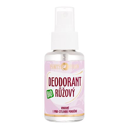 Purity Vision Rose Bio Deodorant unisex deodorant ve spreji bez obsahu hliníku 50 ml unisex