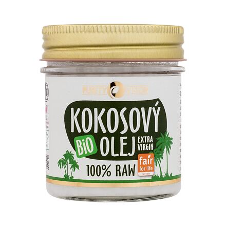 Purity Vision Coconut Raw Bio Oil unisex kokosový olej pro regeneraci a výživu pokožky 120 ml unisex