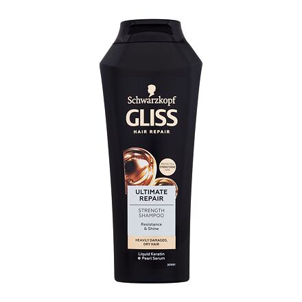 Schwarzkopf Gliss Ultimate Repair Strength Shampoo dámský regenerační šampon pro poškozené a suché vlasy 250 ml pro ženy