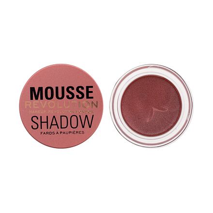 Makeup Revolution London Mousse Shadow pěnový oční stín 4 g odstín červená