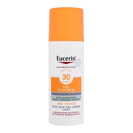 Eucerin Sun Oil Control Sun Gel Dry Touch SPF30 unisex gel na opalování pro mastnou a aknózní pleť 50 ml unisex