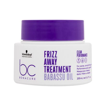 Schwarzkopf Professional BC Bonacure Frizz Away Treatment dámská uhlazující a vyživující maska pro nepoddajné a krepaté vlasy 200 ml pro ženy