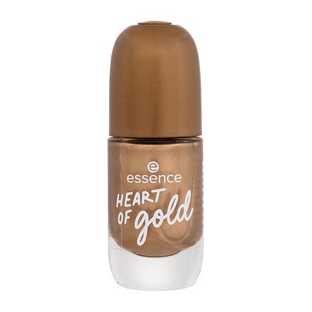 Essence Gel Nail Colour rychleschnoucí lak na nehty s lesklým efektem 8 ml odstín zlatá