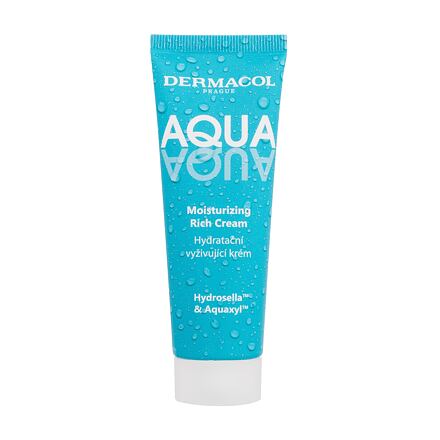 Dermacol Aqua Moisturizing Rich Cream dámský výživný hydratační krém 50 ml pro ženy