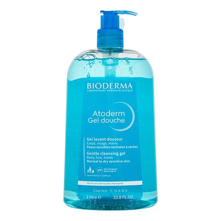 BIODERMA Atoderm Gentle Cleansing Gel unisex jemný sprchový gel pro normální až suchou citlivou pokožku 1000 ml unisex