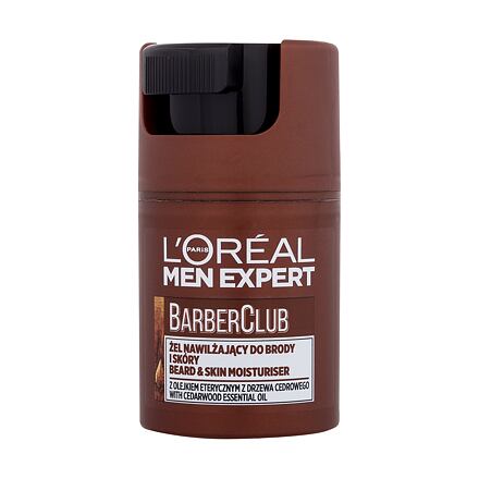 L'Oréal Paris Men Expert Barber Club Beard & Skin Moisturiser hydratační krém na vousy a pleť 50 ml pro muže
