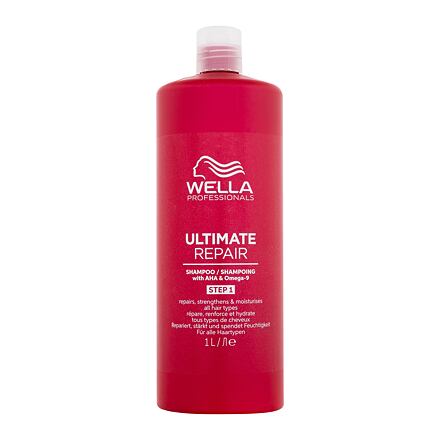 Wella Professionals Ultimate Repair Shampoo dámský šampon pro šetrné mytí poškozených vlasů 1000 ml pro ženy