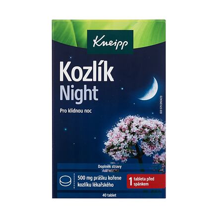 Kneipp Valerian Night doplněk stravy pro klidný spánek 40 ks unisex