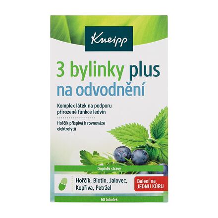 Kneipp Drainage 3 Herbs Plus bylinné tobolky na odvodnění 60 ks unisex