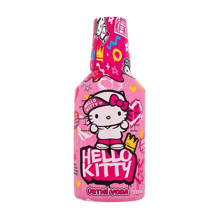 Hello Kitty Hello Kitty ústní voda s jahodovou příchutí 300 ml