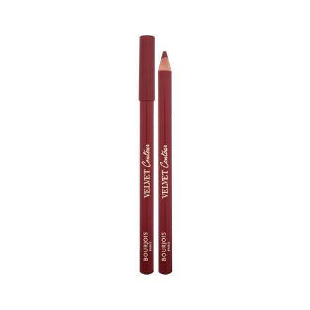 BOURJOIS Paris Velvet Contour dámská sametově matná konturovací tužka na rty 1.14 g odstín červená