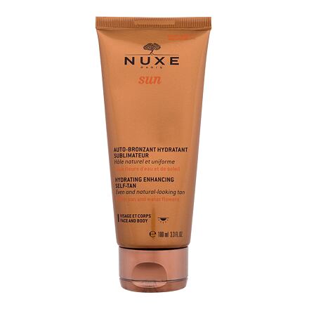 NUXE Sun Hydrating Enhancing Self-Tan unisex samoopalovací bronzující krém na tělo a obličej 100 ml unisex