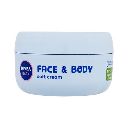 Nivea Baby Face & Body Soft Cream dětský jemný krém na obličej a tělo 200 ml pro děti