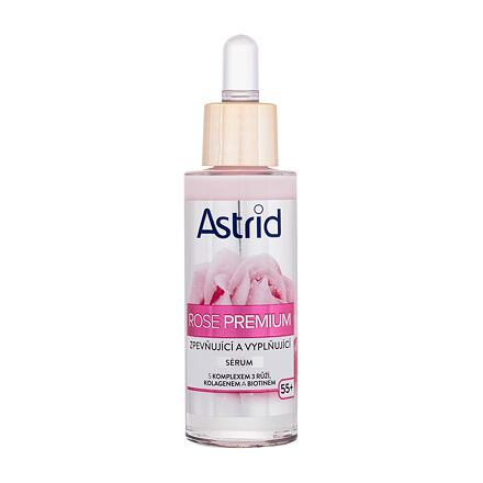 Astrid Rose Premium Firming & Replumping Serum dámské zpevňující a vyplňující pleťové sérum 30 ml pro ženy poškozená krabička