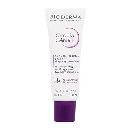 BIODERMA Cicabio Crème+ Ultra-Repairing Soothing Cream unisex obnovující a zklidňující krém pro optimální hojení 40 ml unisex