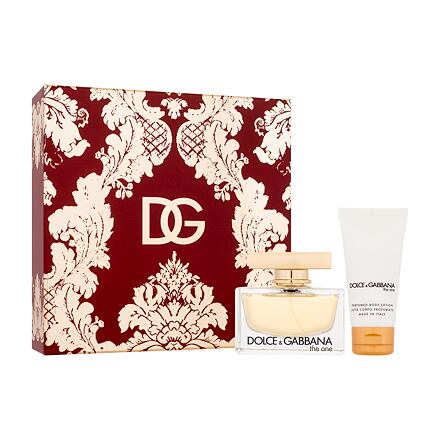 Dolce&Gabbana The One dámská dárková sada parfémovaná voda 75 ml + tělové mléko 50 ml pro ženy