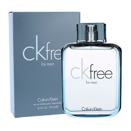 Calvin Klein CK Free For Men pánská toaletní voda 100 ml pro muže