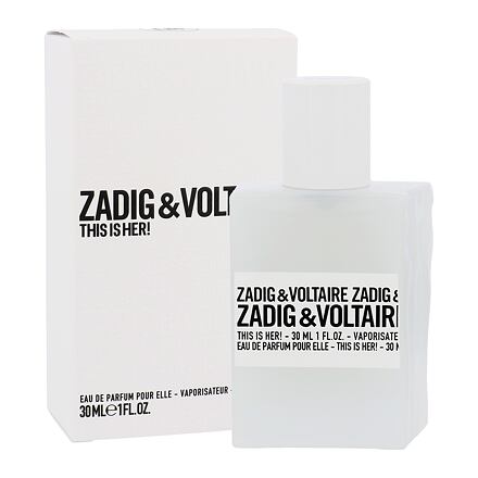 Zadig & Voltaire This is Her! dámská parfémovaná voda 30 ml pro ženy