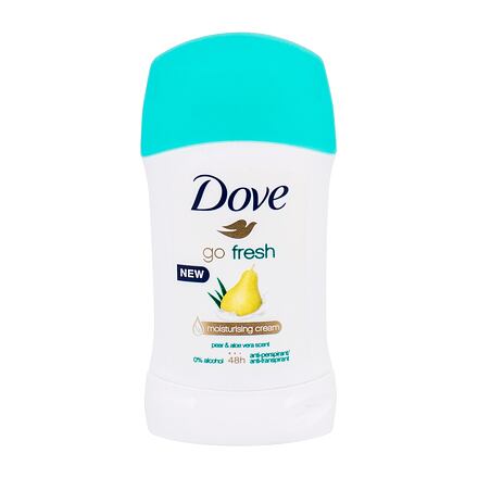 Dove Go Fresh Pear & Aloe Vera 48h dámský antiperspirant deostick 40 ml pro ženy