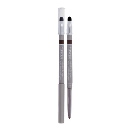 Clinique Quickliner For Eyes dámská dlouhotrvající tužka na oči 3 g odstín 02 smoky brown