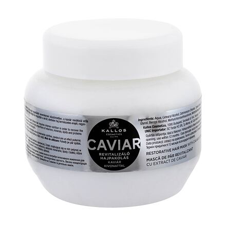 Kallos Cosmetics Caviar dámská maska pro lesk a hebkost vlasů 275 ml pro ženy