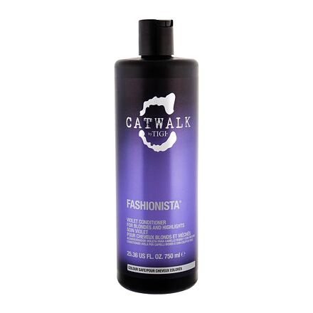 Tigi Catwalk Fashionista Violet dámský vyživující kondicionér pro blond vlasy 750 ml pro ženy