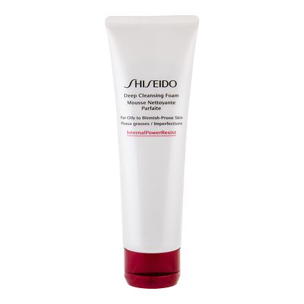 Shiseido Essentials Deep dámská čisticí pěna pro mastnou a problematickou pleť 125 ml pro ženy
