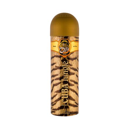 Cuba Jungle Tiger dámský deodorant ve spreji 200 ml pro ženy