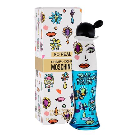 Moschino Cheap And Chic So Real dámská toaletní voda 50 ml pro ženy