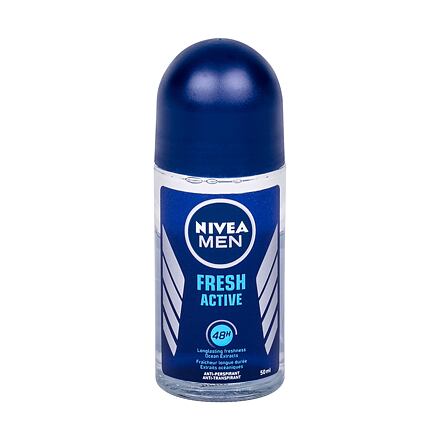Nivea Men Fresh Active 48h pánský kuličkový antiperspirant 50 ml pro muže