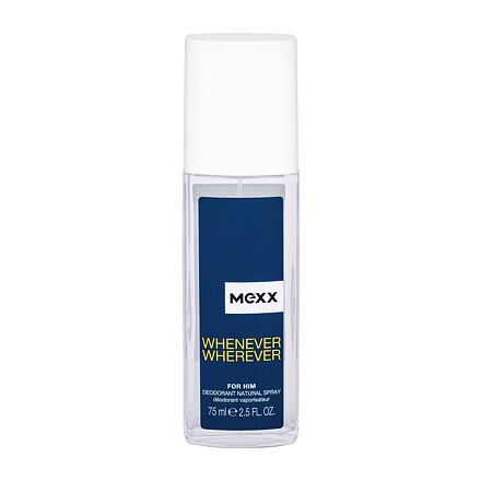Mexx Whenever Wherever pánský deodorant s rozprašovačem 75 ml pro muže