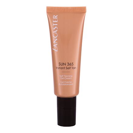 Lancaster 365 Sun Instant Self Tan Gel Cream dámský samoopalovací krém na obličej 50 ml pro ženy