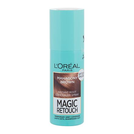 L'Oréal Paris Magic Retouch Instant Root Concealer Spray dámská sprej pro zakrytí odrostů 75 ml odstín hnědá pro ženy