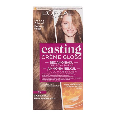 L'Oréal Paris Casting Creme Gloss dámská barva na vlasy na barvené vlasy 48 ml odstín hnědá pro ženy