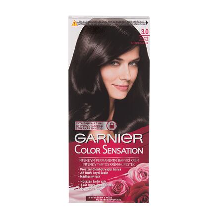 Garnier Color Sensation dámská permanentní barva na vlasy 40 ml odstín hnědá pro ženy