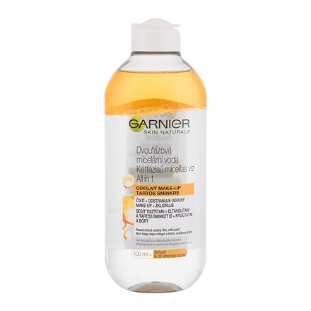 Garnier Skin Naturals Two-Phase Micellar Water All In One dámská čisticí a zklidňující micelární voda 400 ml pro ženy