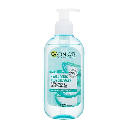 Garnier Skin Naturals Hyaluronic Aloe Gel Wash dámský čisticí a hydratační gel 200 ml pro ženy