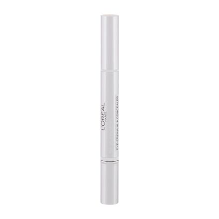 L'Oréal Paris True Match Eye-Cream In A Concealer hydratační krém a korektor v jednom 2 ml odstín 1-2.D/1-2.W Ivory Beige