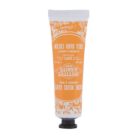 Institut Karité Shea Hand Cream Almond & Honey dámský hydratační krém na ruce s vůní mandlí a medu 30 ml pro ženy
