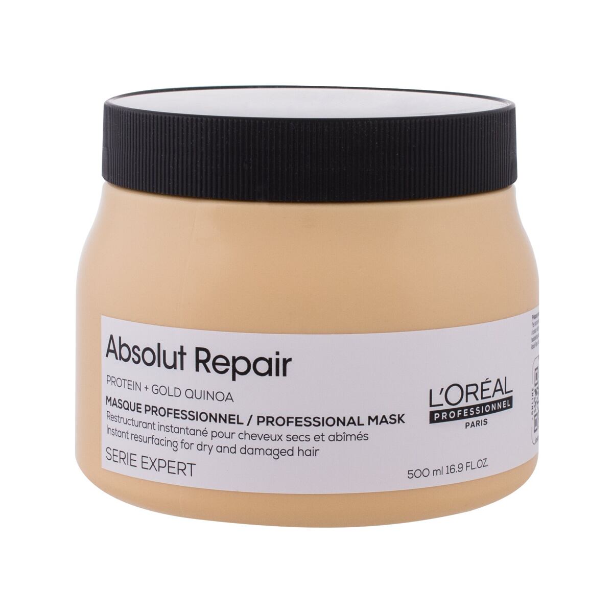 L'Oréal Professionnel Absolut Repair Professional Mask dámská maska pro regeneraci velmi poškozených vlasů 500 ml pro ženy