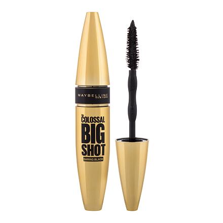 Maybelline The Colossal Big Shot Daring Black dámská řasenka pro objem a prodloužení řas 9.5 ml odstín černá