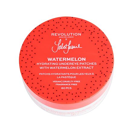 Revolution Skincare X Jake-Jamie Watermelon hydratační polštářky pod oči 60 ks