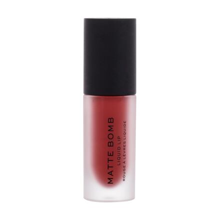 Makeup Revolution London Matte Bomb dámská matná tekutá rtěnka 4.6 ml odstín červená