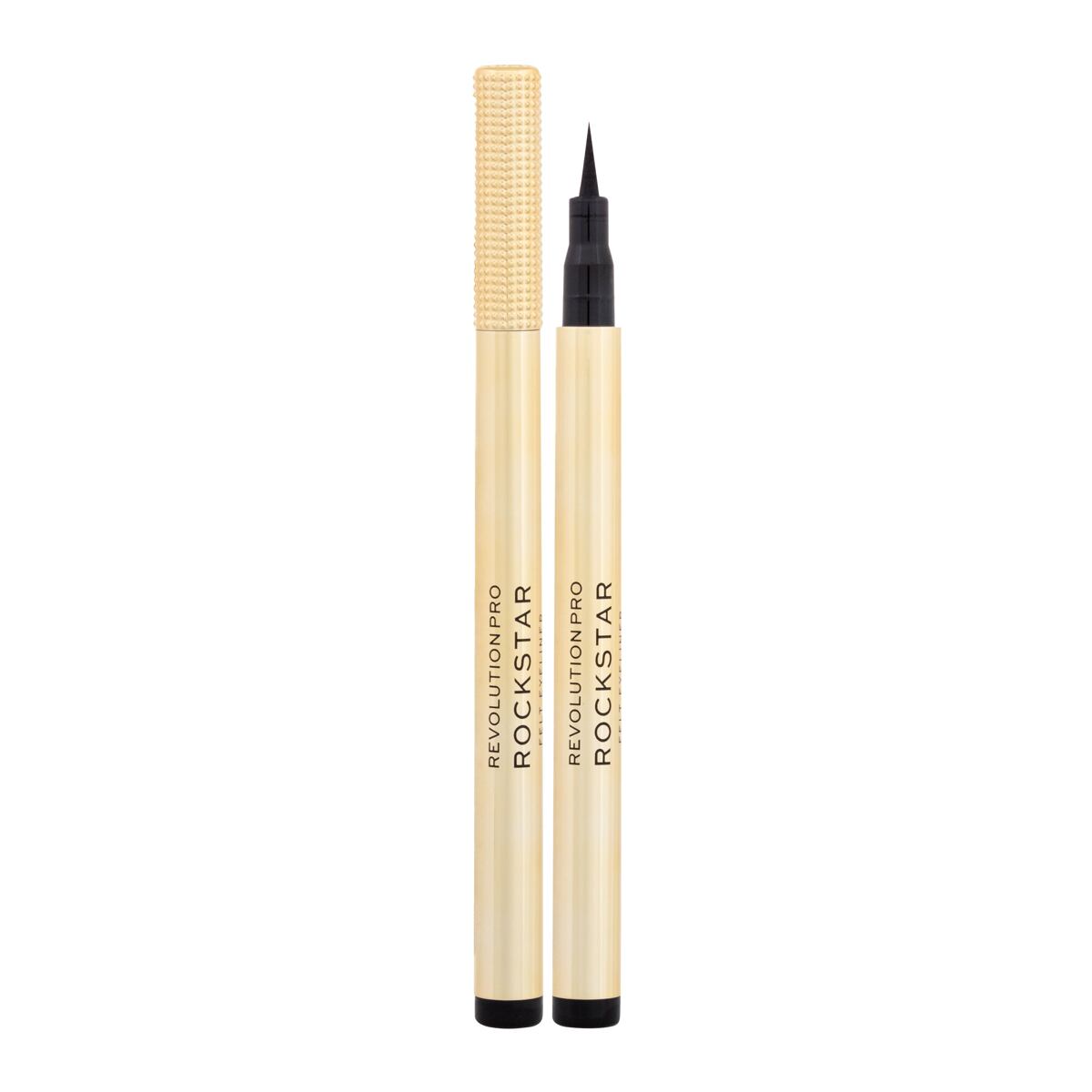 Revolution Pro Rockstar Felt Tip Eyeliner dámská dlouhotrvající oční linka 1 ml odstín černá